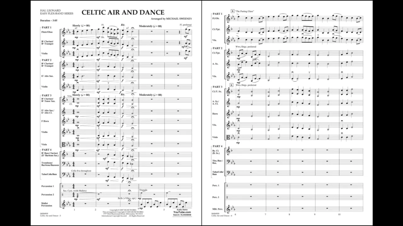 Celtic Air and Dance arranged by Michael Sweeney Celtic Air and Dance arranged by Michael Sweeney