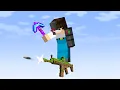 Minecraft But It s On 1 Guns Block