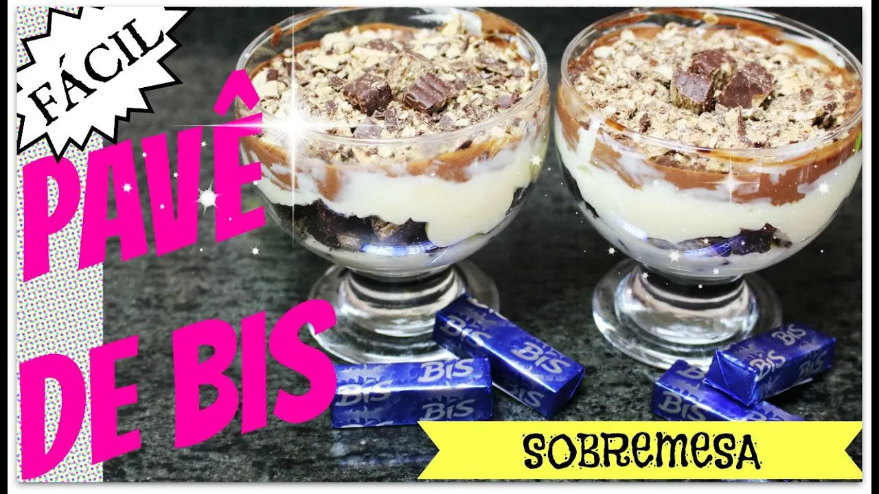 RECEITA PAVÊ DE BIS / FÁCIL E RÁPIDO