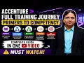 Accenture Training Journey Primers Professional Delivery Stream Training My Competency
