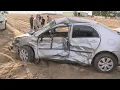 Not very responsive woman hospitalized after semi-truck crash in Fresno County
