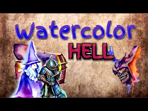 Watercolor Hell - летсплей/gameplay