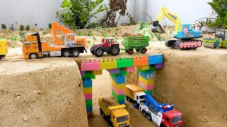 크레인, 트랙터, 굴삭기, 덤프트럭, 화물 트럭 등 건설 ​​차량에 관한 재미있는 이야기들