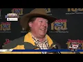 KSAT 12 s Max Massey speaks to organizers of Cowboy Breakfast