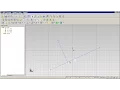 Create a vertical line a tangent line and an arc specifying two points