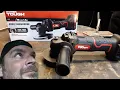HYPER TOUGH 20 volt cordless angle grinder review