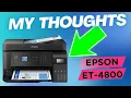 Epson Ecotank Printer Review My Opinion ET4800 Featured