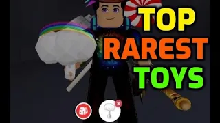top 10 rarest toys in adopt me roblox game correct list cloud rattle candy cannon broom tomb 