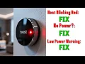 How To Fix Nest Thermostat Red Light Blinking Easy Troubleshooting Guide