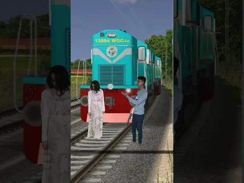 Download MP3 funny train vfx magic video #shorts #youtube