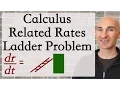 Related Rates Ladder Problem Calculus