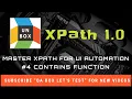 XPath Contains Function