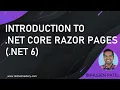 Learn Razor Pages in NET Core NET6