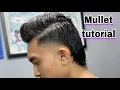 Download Lagu Mullet tutorial / Cara MUDAH / gampang POTONG RAMBUT mullet untuk pemula ✂️🙏💈