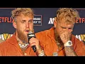 Download Lagu UPSET! Jake Paul FIRST WORDS after BRUTAL THIRD Amanda Serrano DEFEAT to Katie Taylor