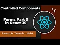 Forms in React JS Part 3 Handling Complex Multiple Input Form states React JS tutorial 2024