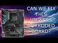 FIXING A HEAVILY CORRODED MOTHERBOARD ASUS X570-F STRIX GAMING REPAIR