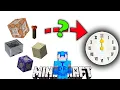 HOW TO MAKE A CLOCK IN MINECRAFT WITH COMMAND BLOCKS Tutorial by Reid TDR