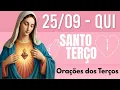 Download Lagu TERÇO DE HOJE 25/09/2025 - QUINTA-FEIRA - MISTÉRIOS LUMINOSOS: SANTO TERÇO 18 HORAS