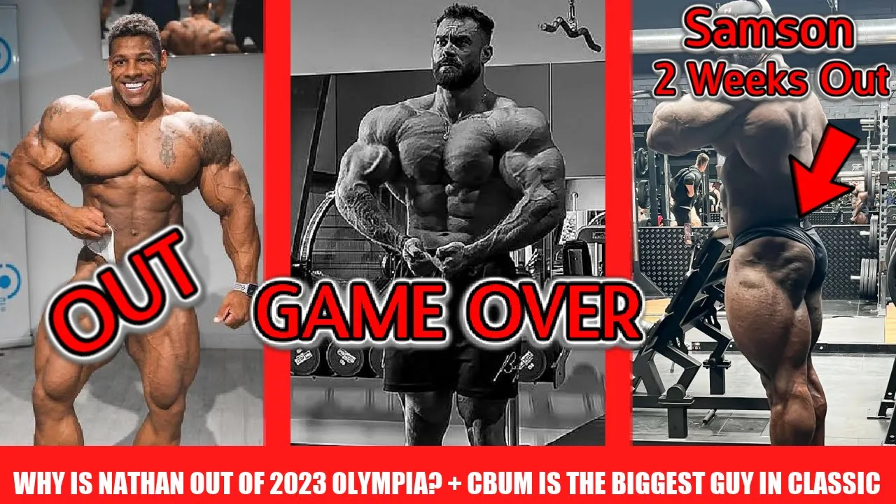 CBum is MASSIVE at 2 Weeks Out + WHY is Nathan Out of the Olympia? + Samson Dauda 2 Weeks Out + MORE