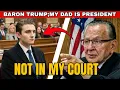 Lagu Donald Trump's Son Uses Presidential Power in Court — Judge Caprio's Response STUNS America