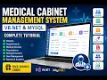 Medical Cabinet Management System in VB NET MySQL Complete Clinic Software with Source Code