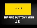 Social media share buttons javascript