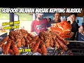 REKOR SEA FOOD PINGGIR JALAN! PERTAMA KALI LIAT KING CRAB! KAGET BINGUNG MASAKNYA.