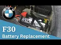 2012-2017 BMW F30 328i Battery Replacement Registration