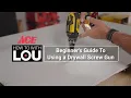 Beginners Guide To Using A Drywall Screw Gun Ace Hardware