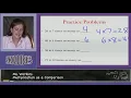 Multiplication as a Comparison