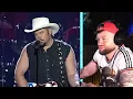 BRITISH GUY Reacts to Courtesy Of The Red, White And Blue (The Angry American)