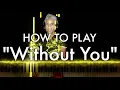 Download Lagu Scorey - Without You PIANO TUTORIAL