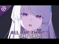 Download Lagu Nightcore - All The Things She Said (BLVCK COBRV Cover) - Lyrics