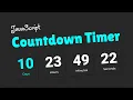 JavaScript Countdown Timer Tutorial