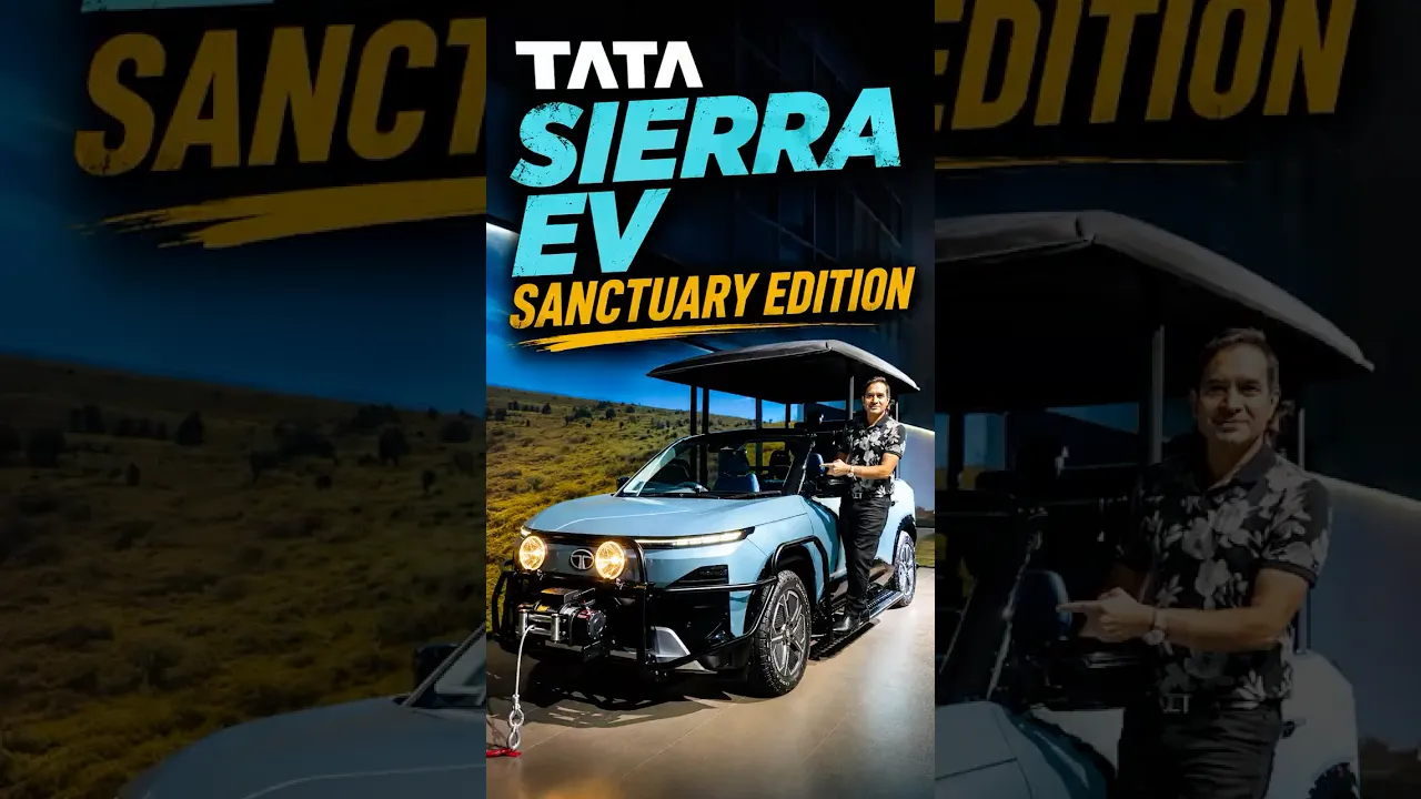 Tata Sierra EV Sanctuary Edition - Built for the Wild