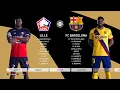 PES 2020 Master League Season 3 | Lille vs FC Barcelona Game play | International Champions Cup