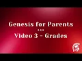 Genesis Tutorial for Parents - Grades