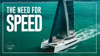 Test Sailing this Catamaran DOWNWIND!