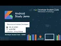 Android Study Jams Session-2 Prior Programming Experience Track DSC GMRIT