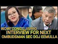 Download Lagu NEXT OMBUDSMAN INTERVIEW OF DOJ SEC REMULLA SOBRANG GALING SUMAGOT WTIH ATTY: CONG. LUISTRO
