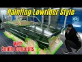 Painting Lowrider style with Smith Concepts at PPG - Masking Paint Gold Leaf application
