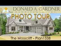 View lot house plan with walkout basement The Mosscliff