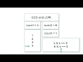 C Program To Find GCD and LCM of Two Numbers