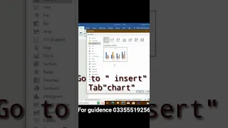 how to insert chart in Microsoft word