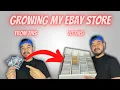 HOW I Grew My eBay Store SELLING LOW END Sports Cards