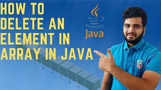 How To Delete An Element In An Array In Java Data structures and Algorithms In Java
