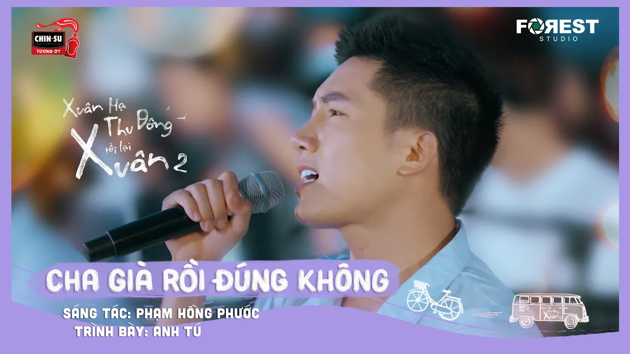 Outline Video XHTDRLX2 | Cha Già Rồi Đúng Không - Anh Tú chất chứa cảm xúc tại Xuân Hạ Thu Đông, rồi lại Xuân 2