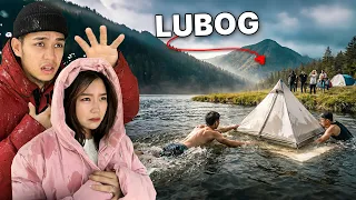 lumubog ang camping house binagyo kami 