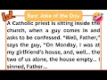 BEST JOKE OF THE DAY Catholic priest and Sin man Funny Jokes